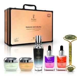 Hyaluronic Acid Skincare Set - Pink & Gold Packaging by Predire Paris